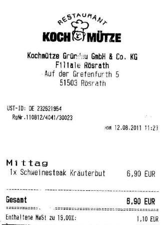 dehd Hffner Kochmtze Restaurant